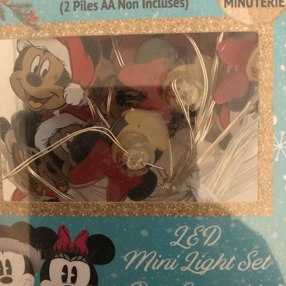 Disney Minnie and Mickey Mini Light Set